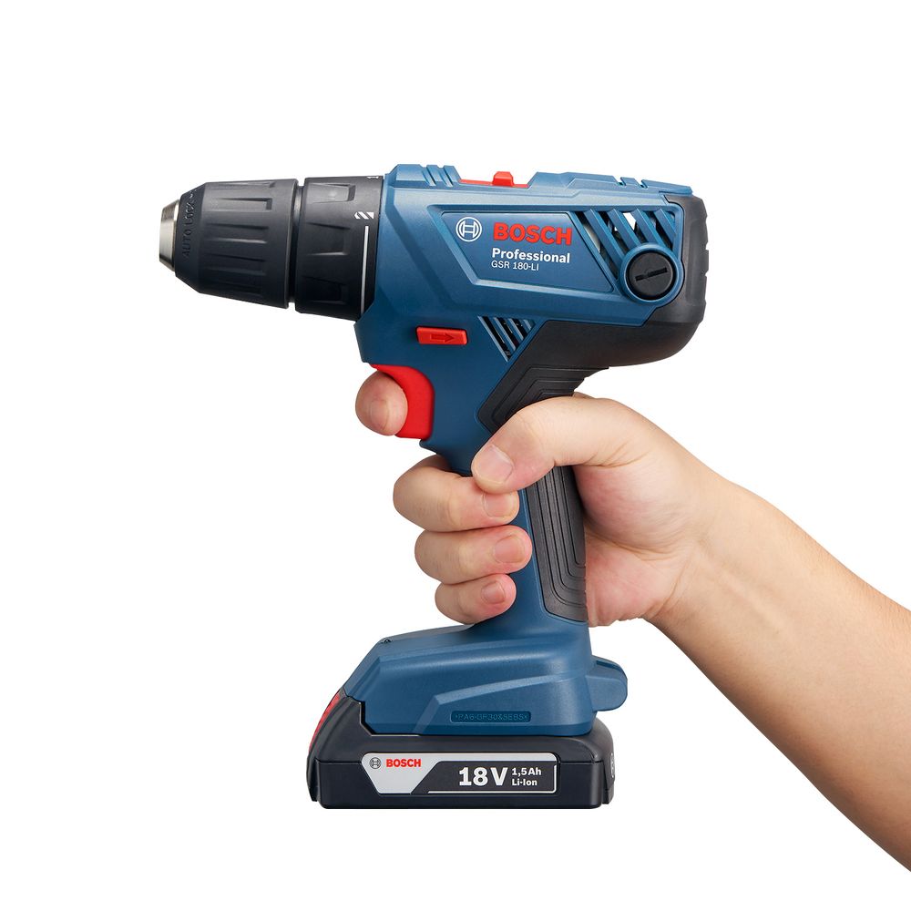 Bosch 18V Professional Cordless Drill Driver 13mm with 2x 2.0 Ah Batteries Case